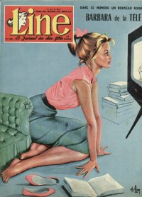 Line, le journal des chics filles N 166 du 15 mai 1958