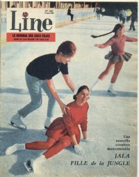 Line, le journal des chics filles N 261 du 9 mars 1960