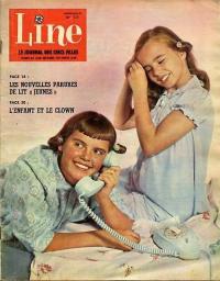 Line, le journal des chics filles N 317 du 4 avril 1961