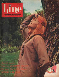 Line, le journal des chics filles N 396 du 9 octobre 1962